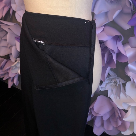 Black high waisted pants - Picture 3 of 8